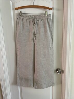 Brand New J. Crew Beige Linen Casual Pants-Never worn